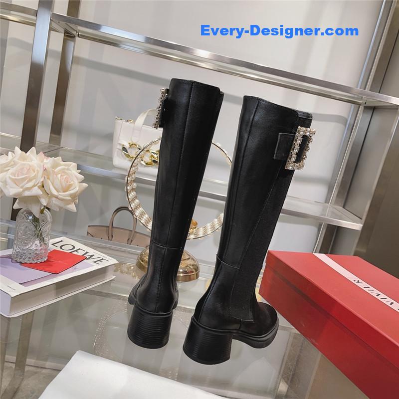 roger u1u1er classic buckle boots