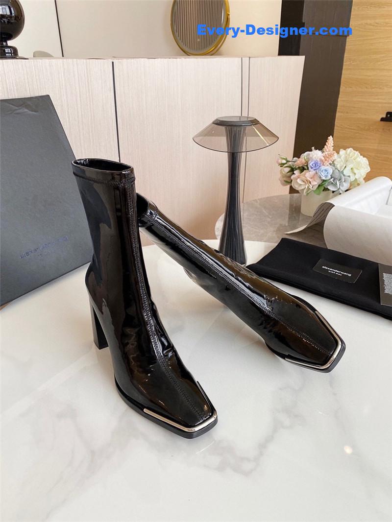 A1exa*der wang stretch leather boots