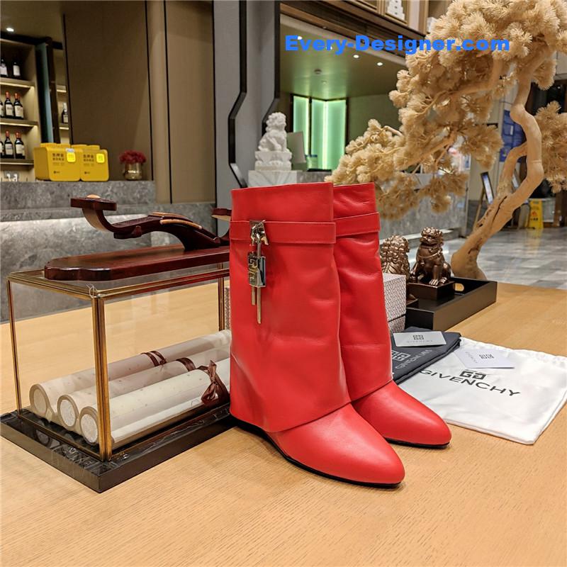 Givenchy cropped leg boots
