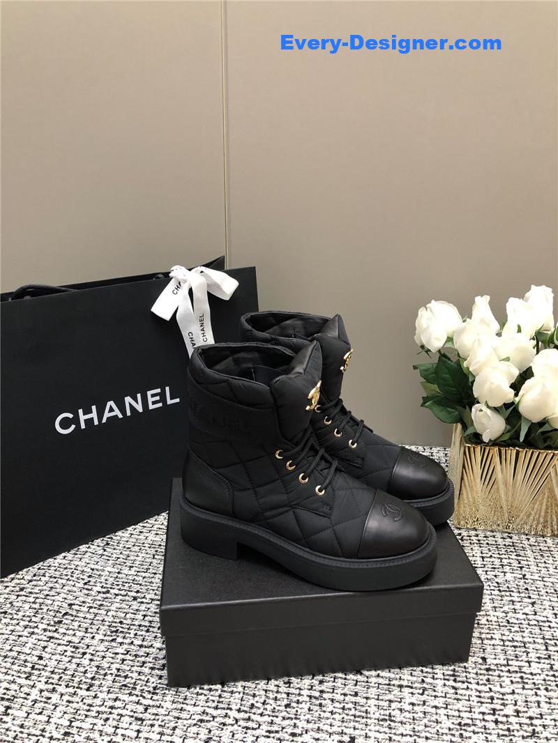 cc new D1am0nd thick-soled short boots