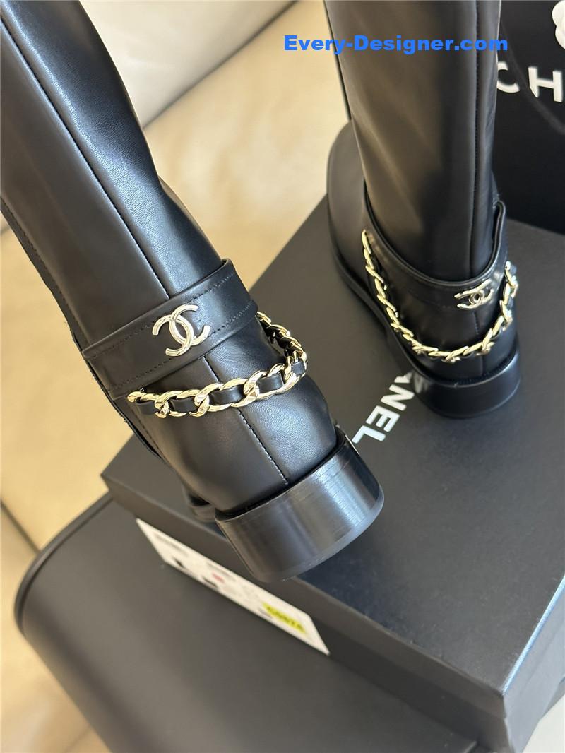 CC autumn and winter chain short boots