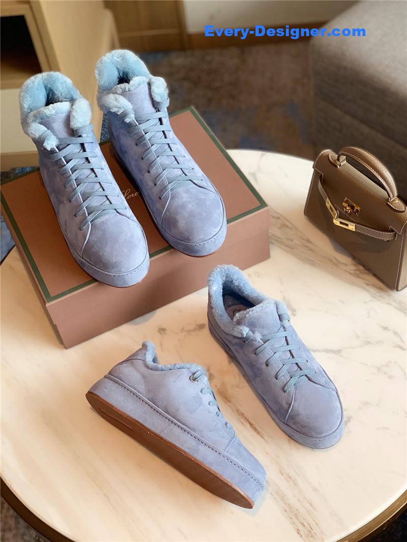 L0r0 P1ana cashmere retro casual shoes