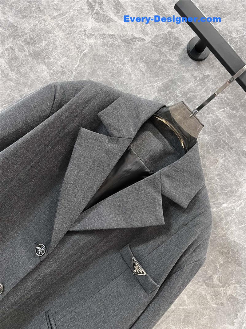 Pra*a oversized suit jacket replica d&g clothing