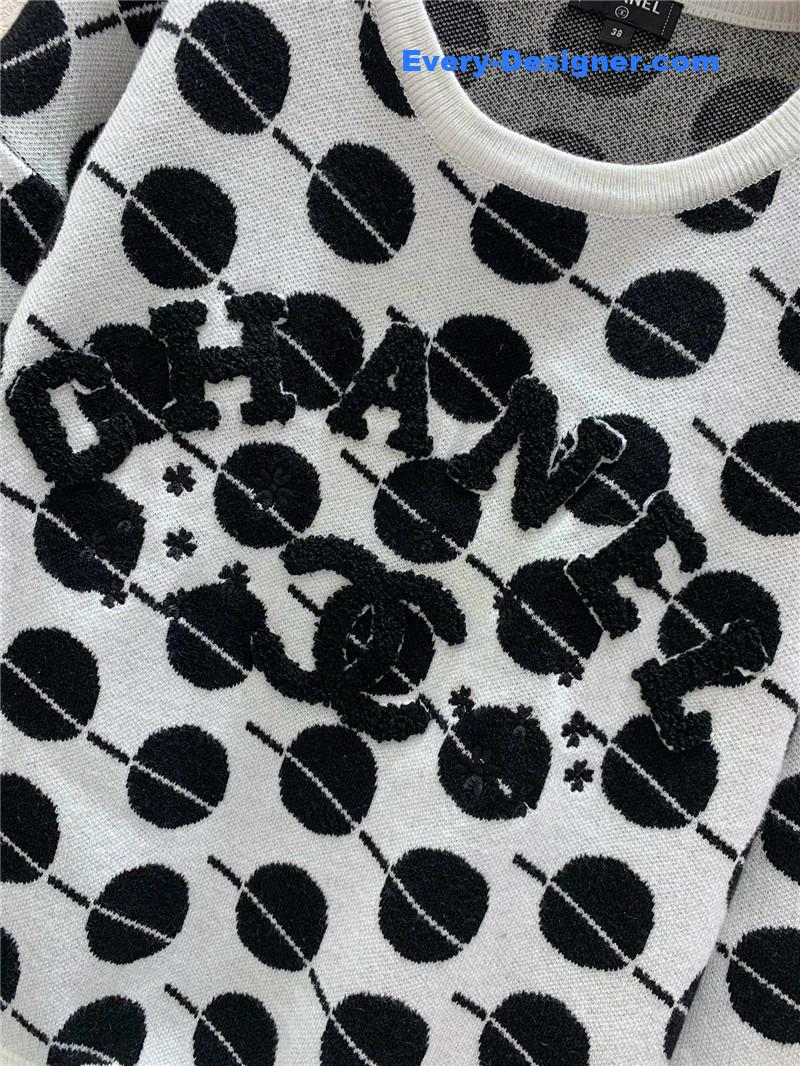 Ch**el crew neck sweater replica clothing sites