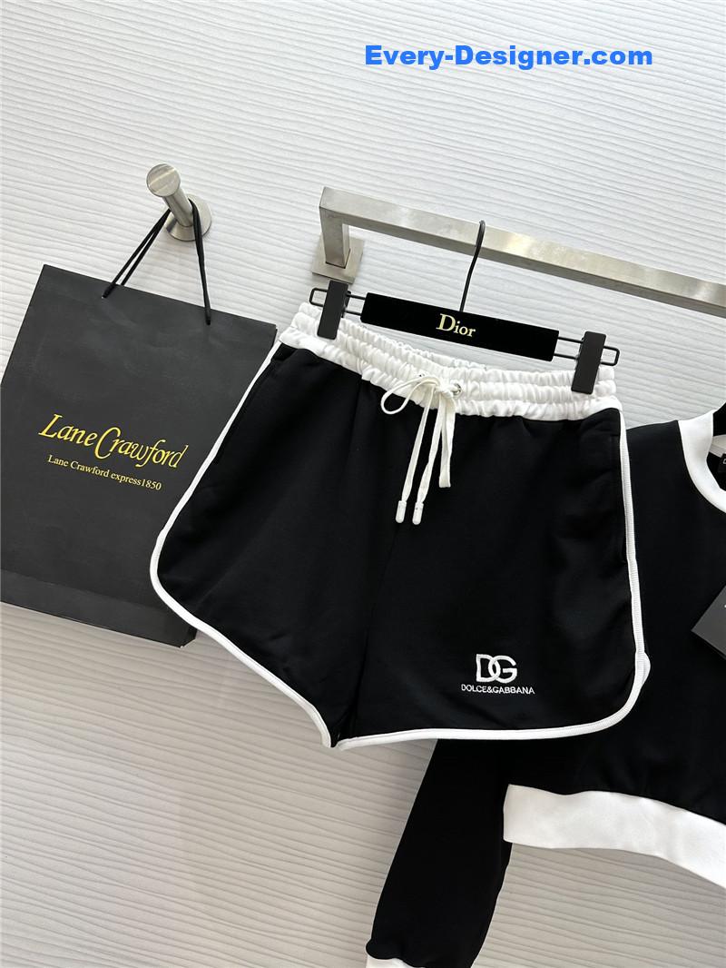 Dolce & Gabbana d&g letter decoration suit replica clothing sites