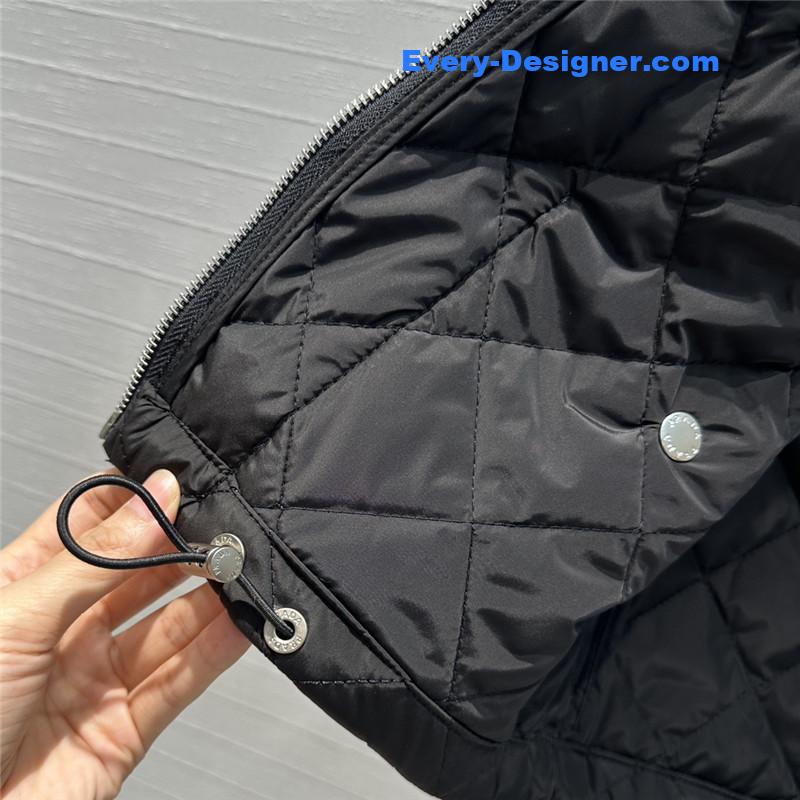 Pra*a quilted vest jacket replica clothes