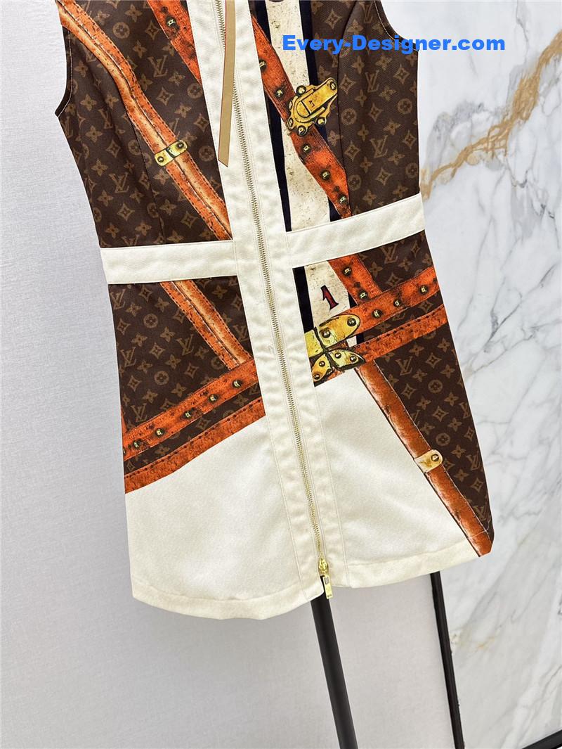l0vis Vvtt0n lv sleeveless dress replica d&g clothing