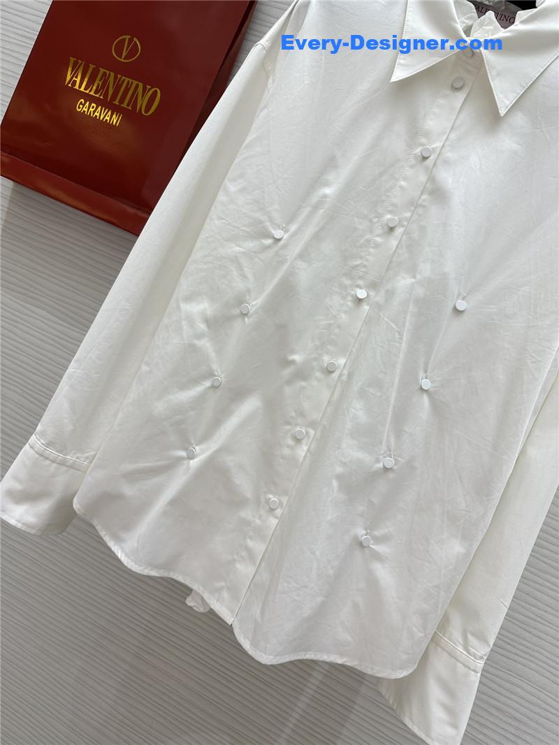 Va1e*ntin0 detachable two piece shirt replicas clothes