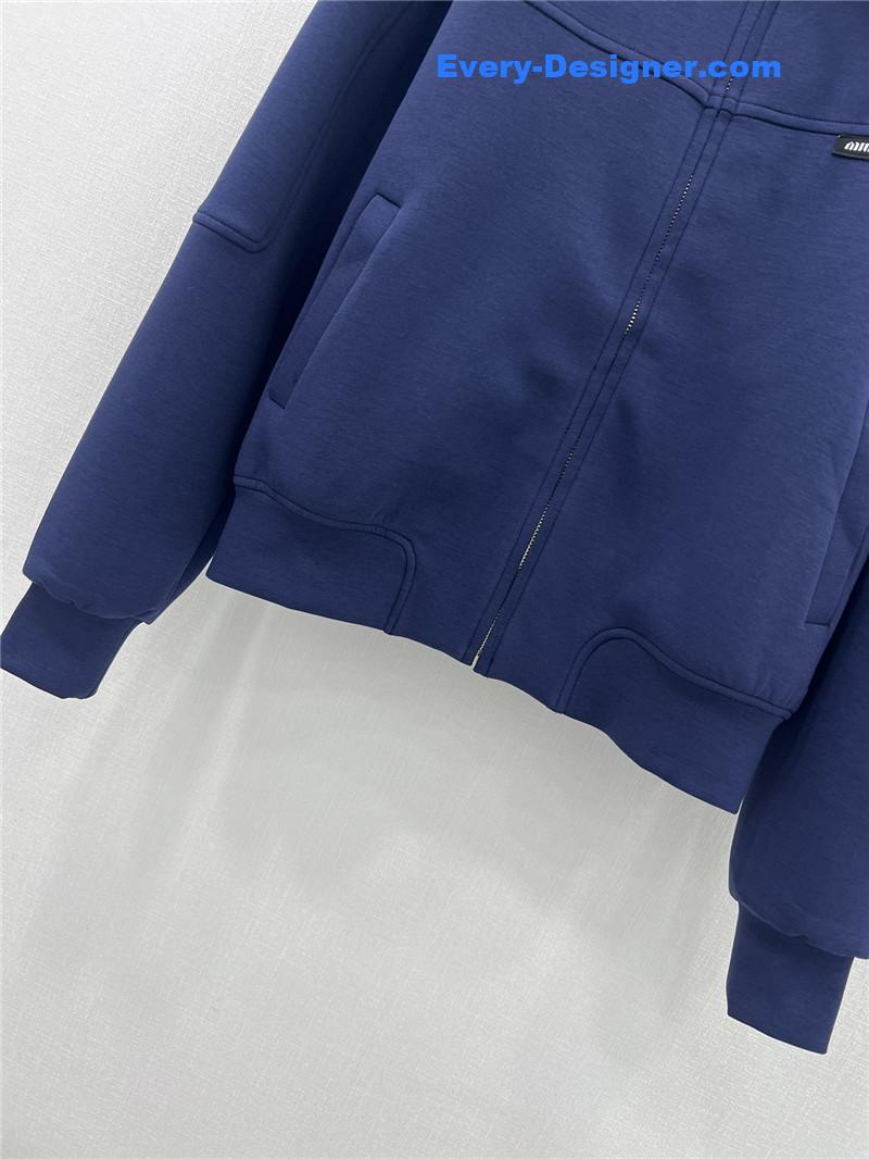 M1um1u zipper jacket