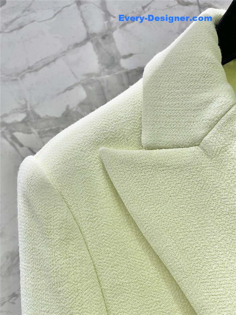 Givenchy single-button wool coat