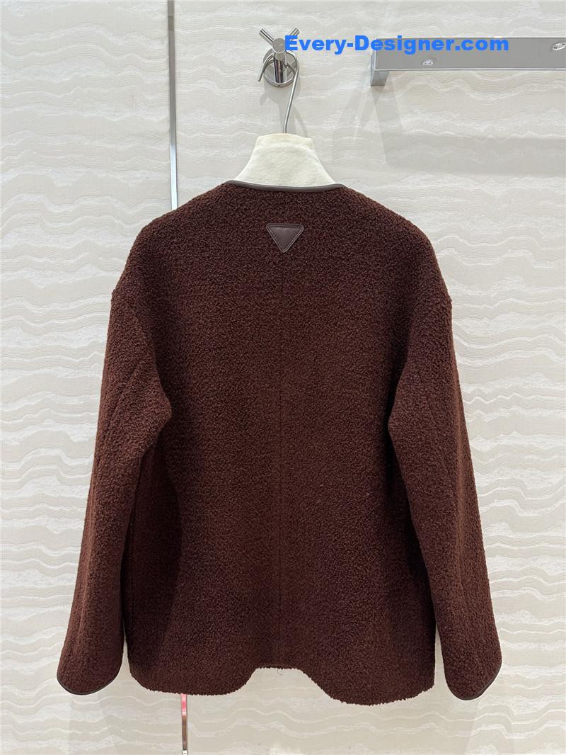 Pra*a wool coat