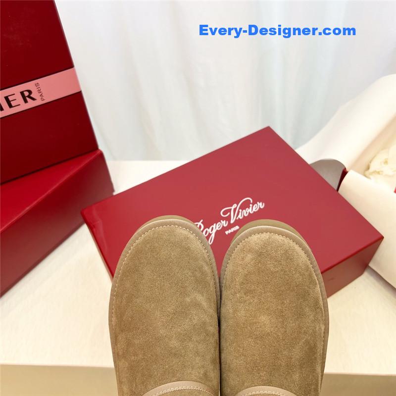 roger u1u1er viv’ winter suede ankle boots