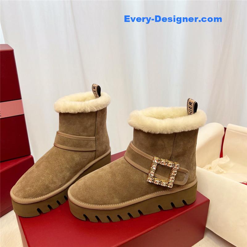 roger u1u1er viv’ winter suede ankle boots