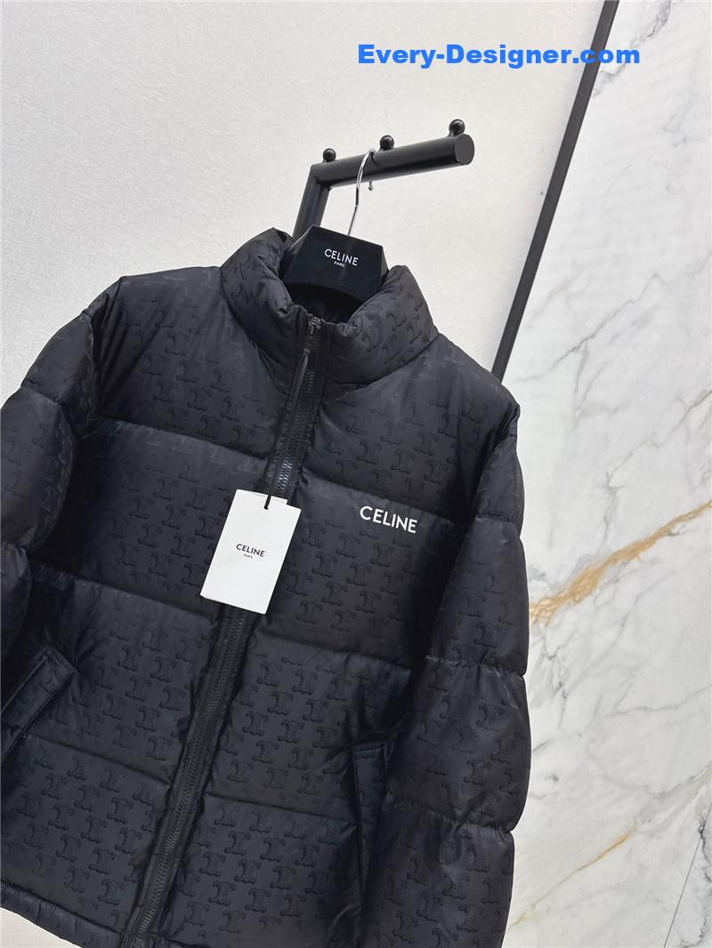 Ce1i*e stand collar down jacket