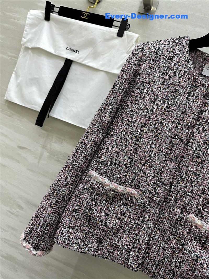 Ch**el sequined jacket