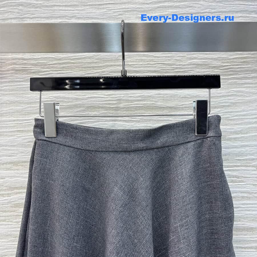 D10r woolen skirt