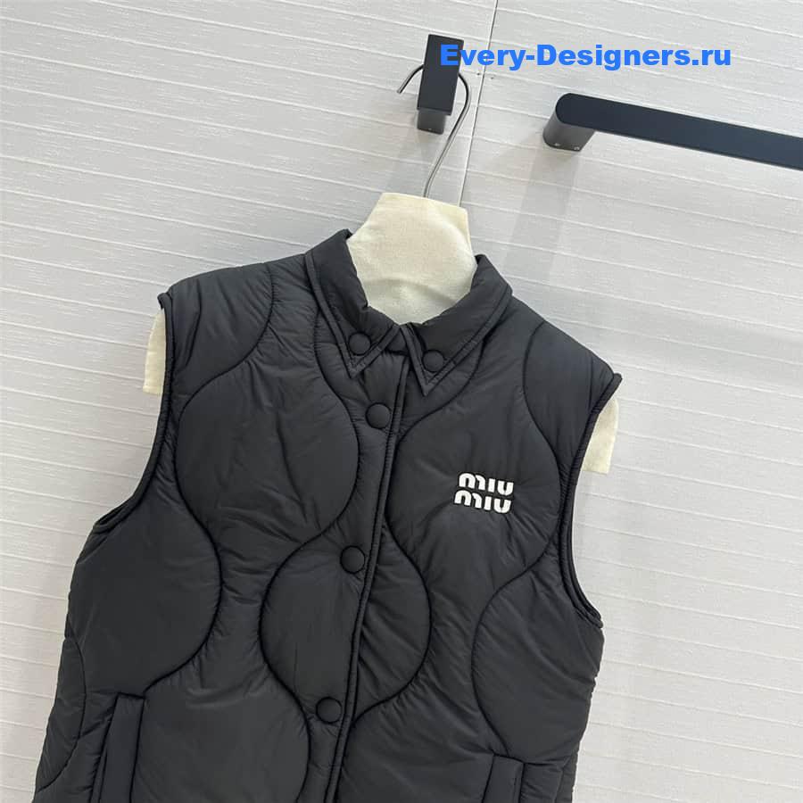 M1um1u quilted waistcoat