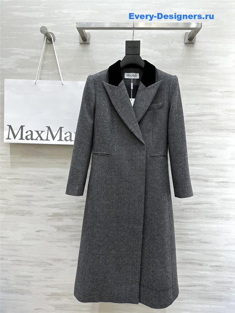 Vanitoo lapel long coat