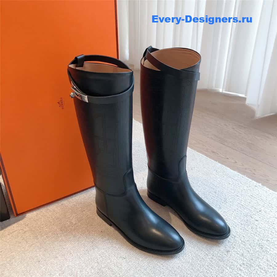H**me5 jumping boots black