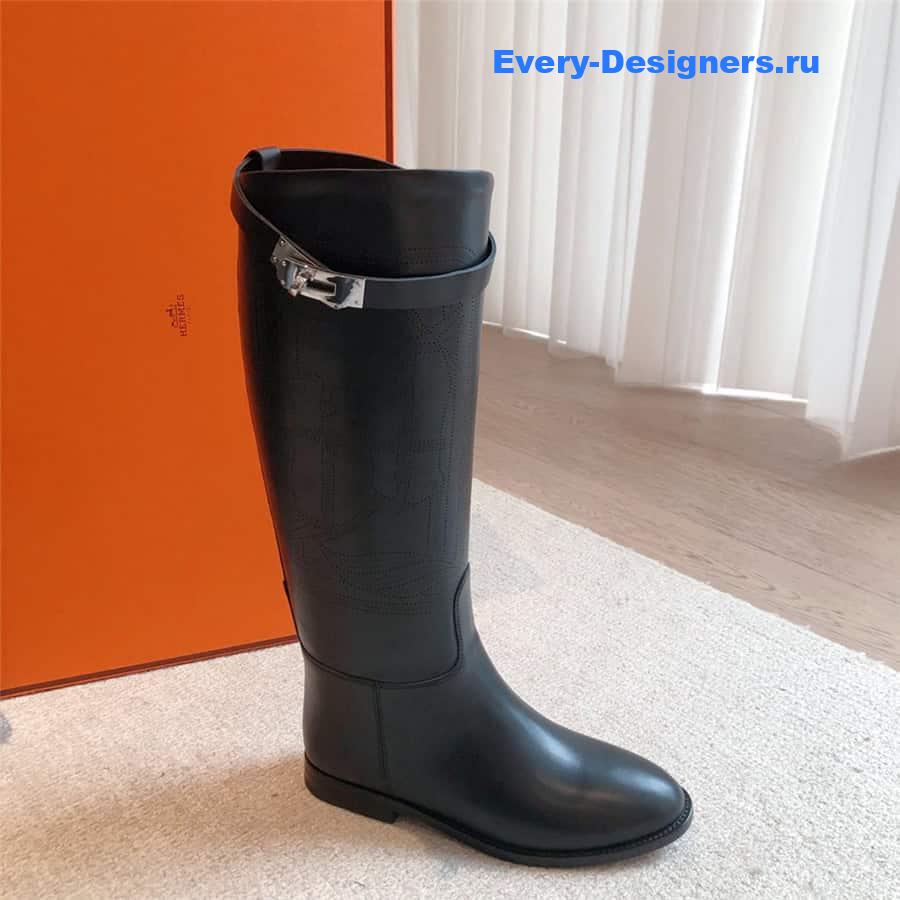 H**me5 jumping boots black