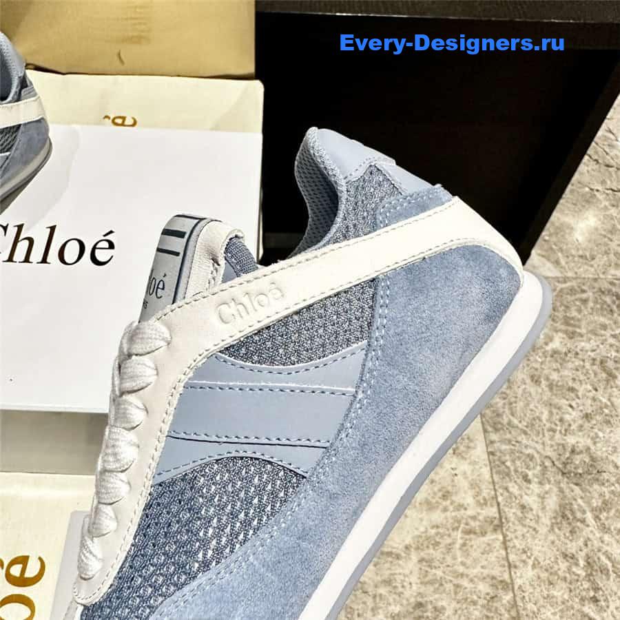 Chloé Kick Blue Sneakers