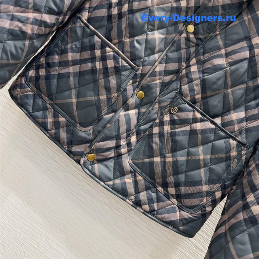 Bv*b*rry classic check jacket