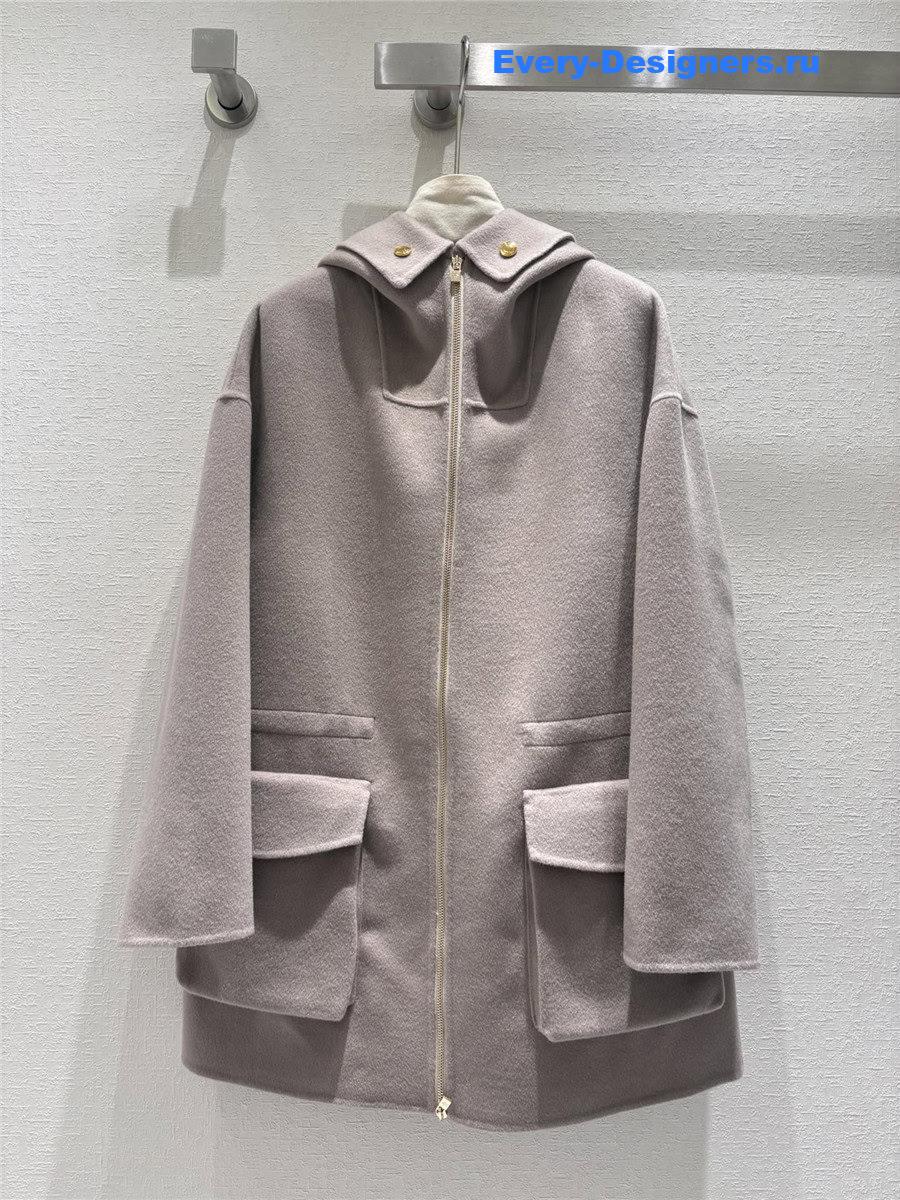 L0r0 P1ana mid-length cashmere coat