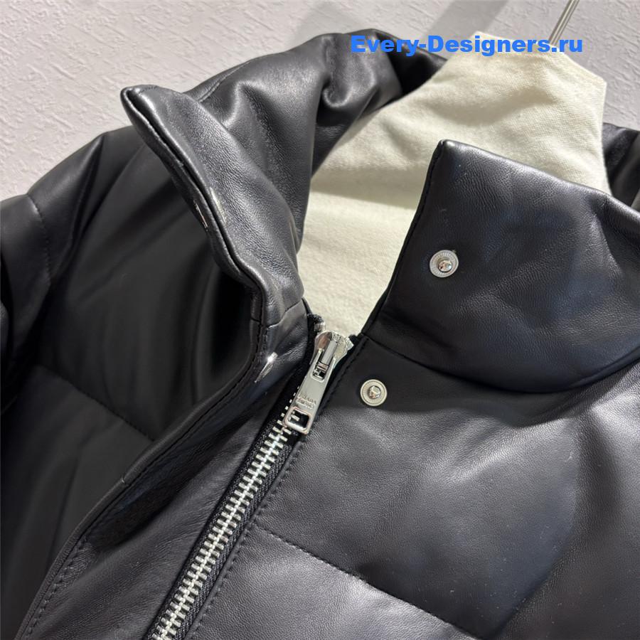 Pra*a sheepskin down jacket