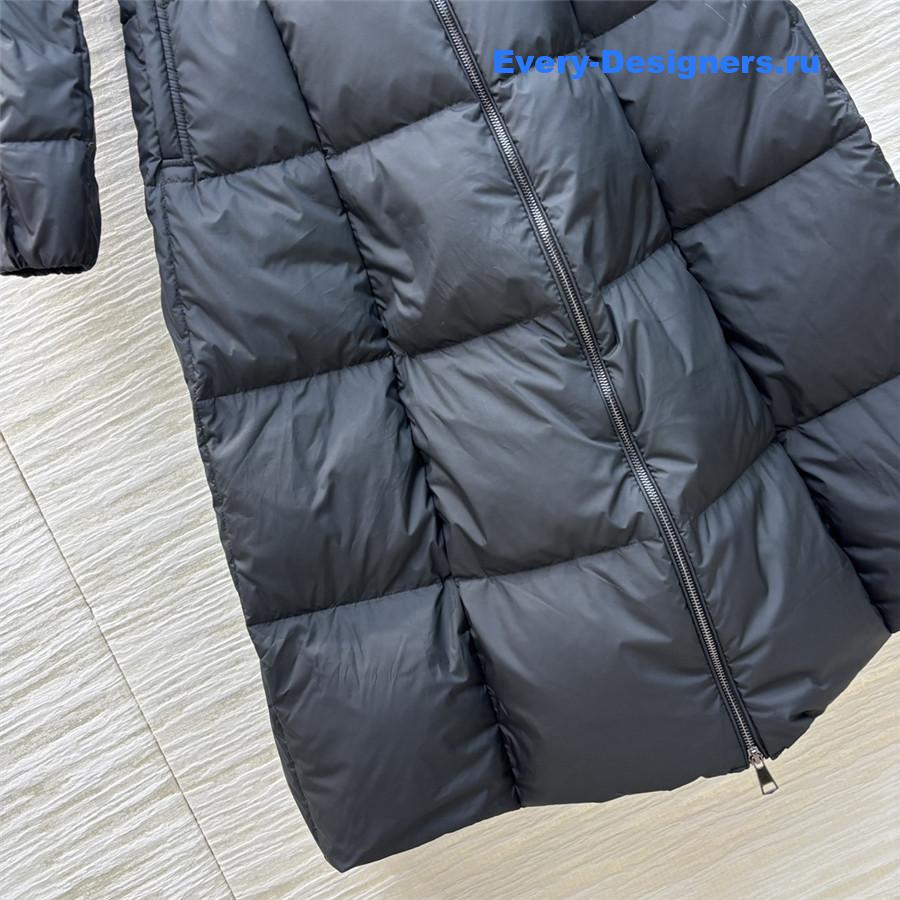 Moncler long waist down jacket