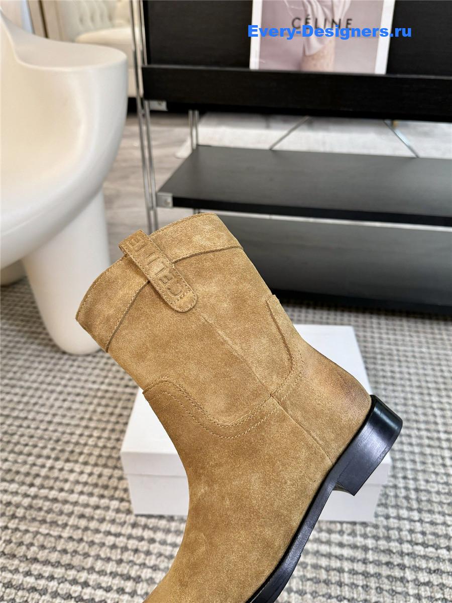 Ce1i*e western cowboy boots beige