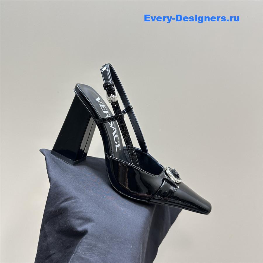 Versace new high-heeled sandals