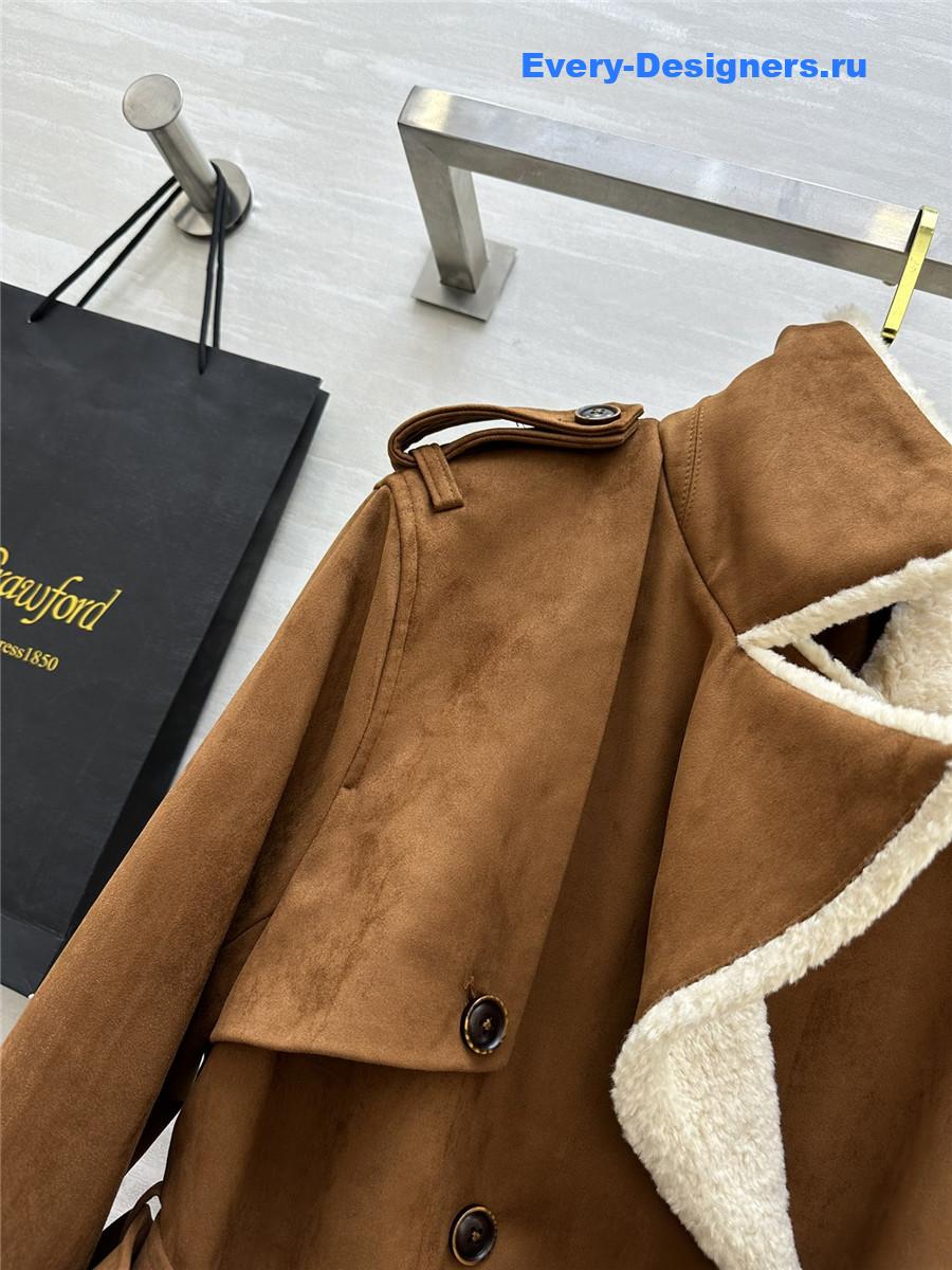 F**di plush coat