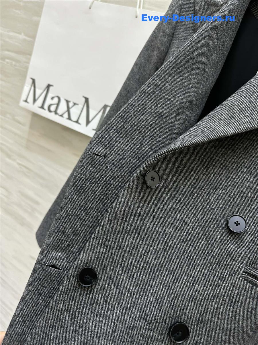Vanitoo wool lapel long coat