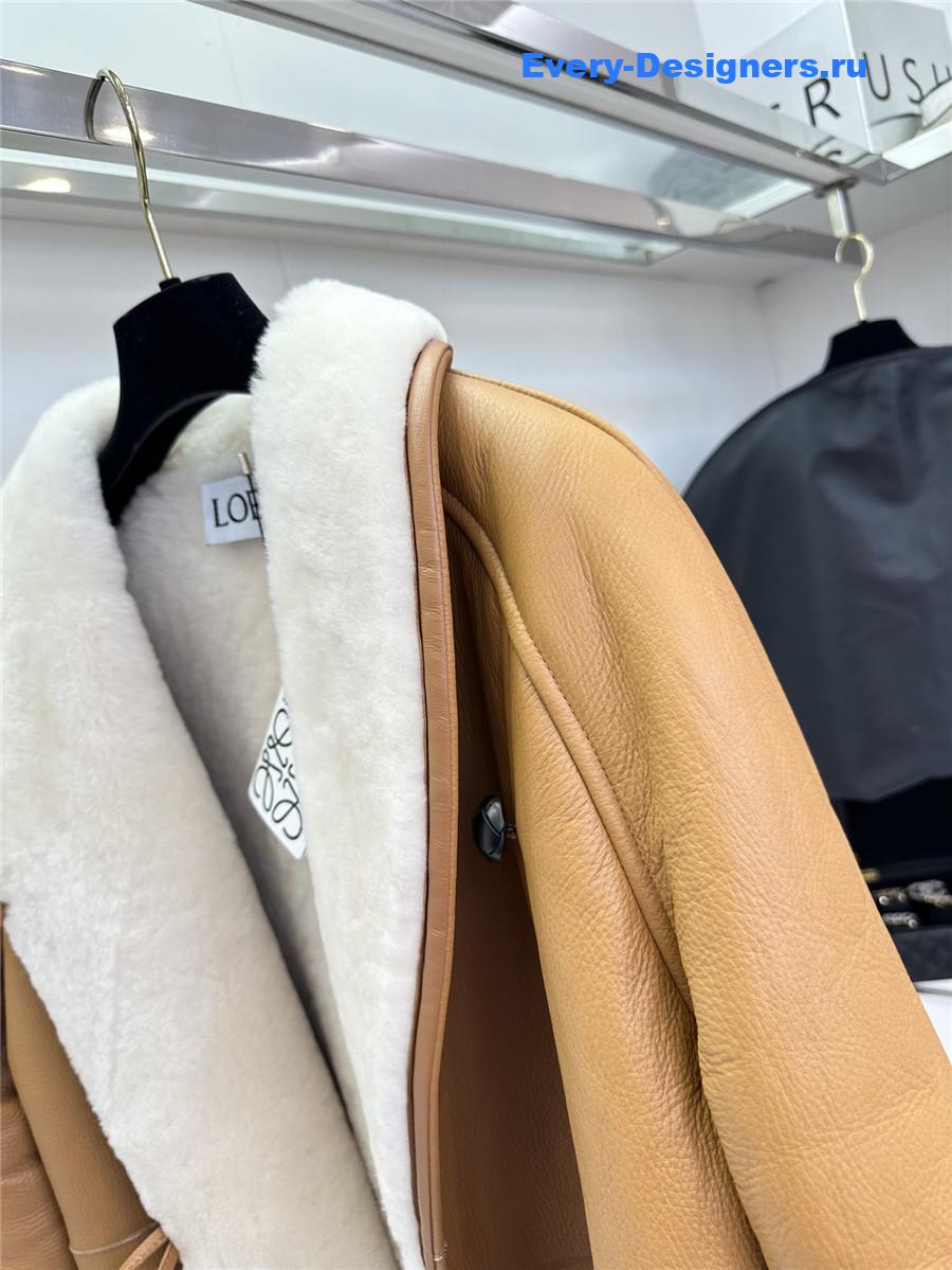 L0ew* shearling coat