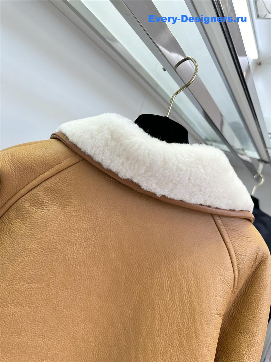 L0ew* shearling coat