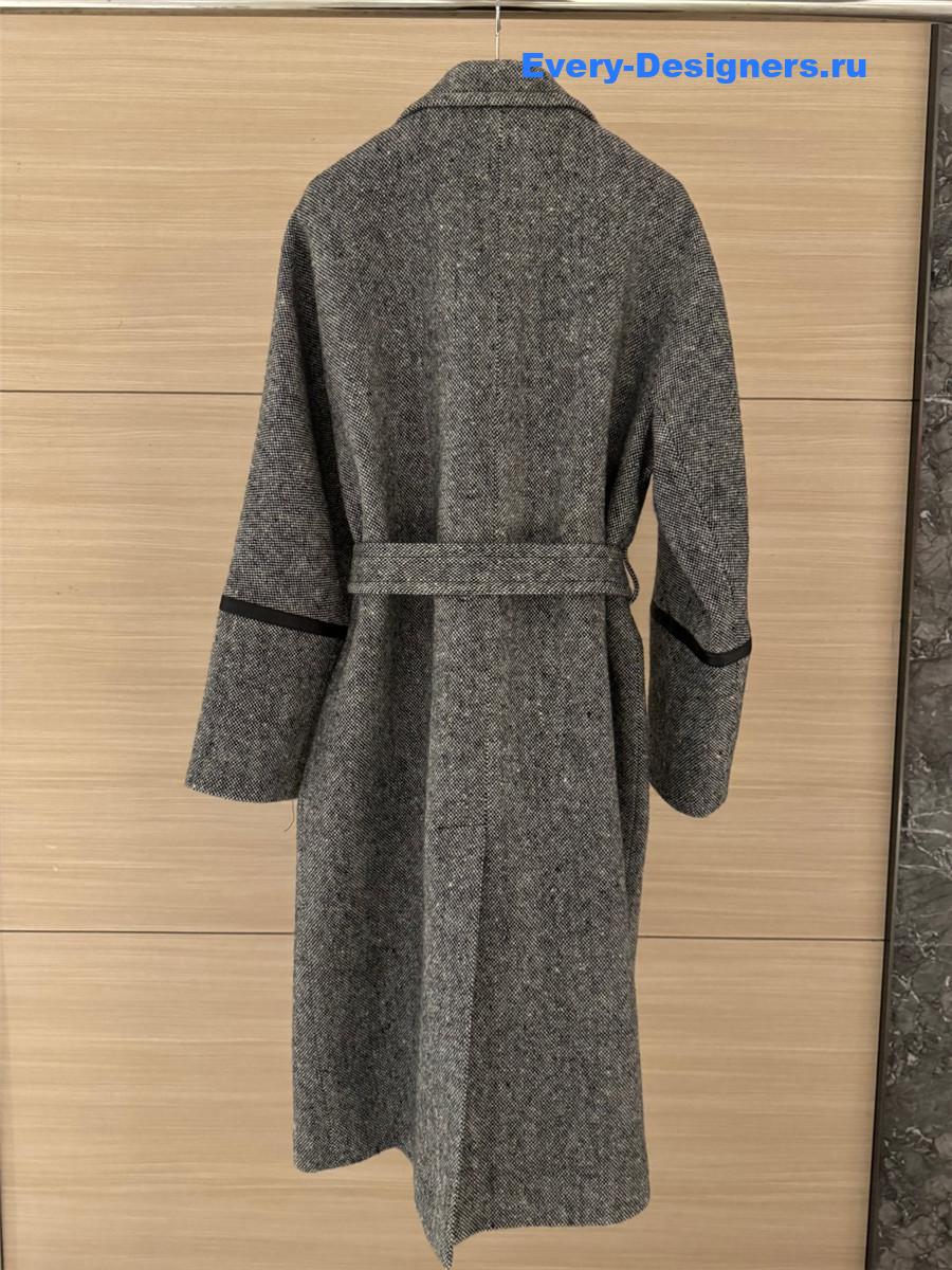 Vanitoo oversized wool-blend coat