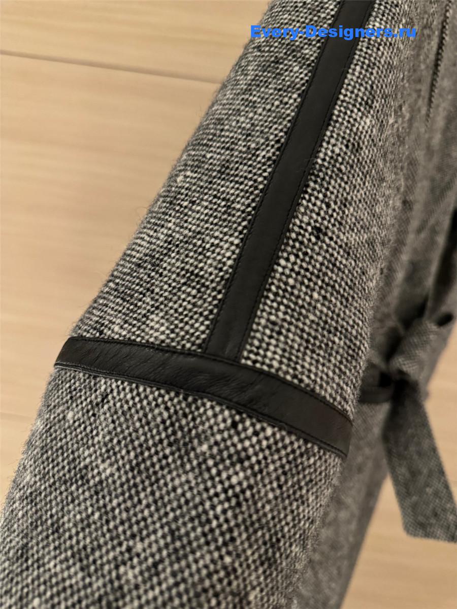 Vanitoo oversized wool-blend coat