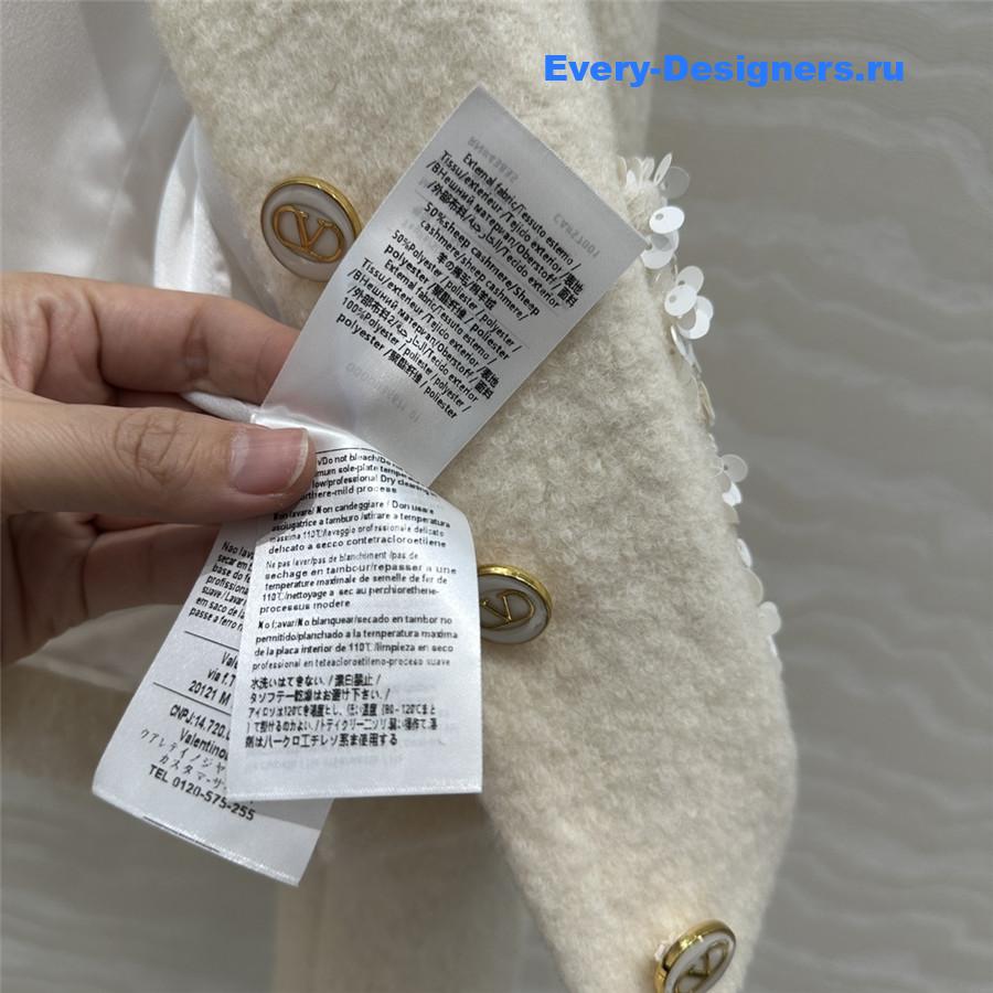 Va1e*ntin0 wool coat