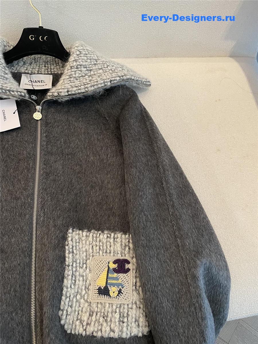 Ch**el knit cardigan jacket