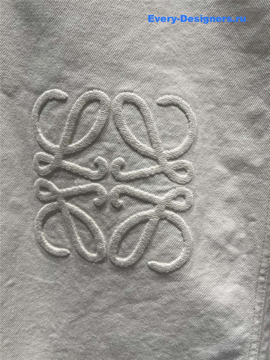 L0ew* white jeans