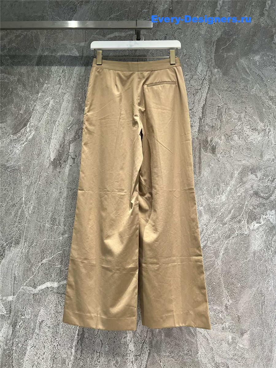 L0ew* khaki casual pants