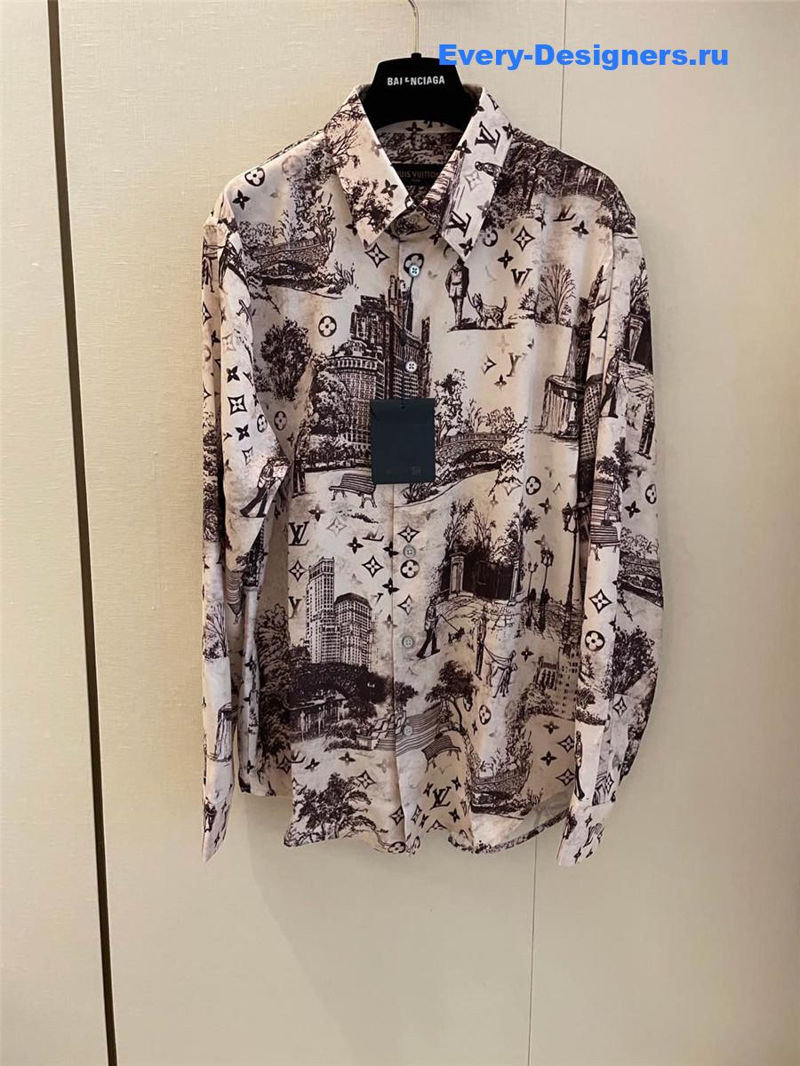 l0vis Vvtt0n city silk long sleeve shirt