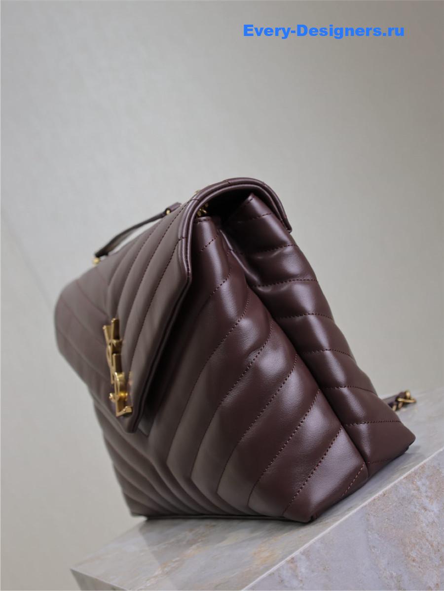 Sa1nt Lau*nt loulou medium leather shoulder bag