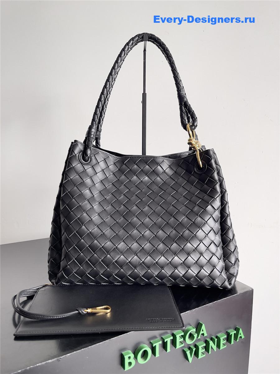 b0tt*ga Ven*ta large andiamo parachute bag black