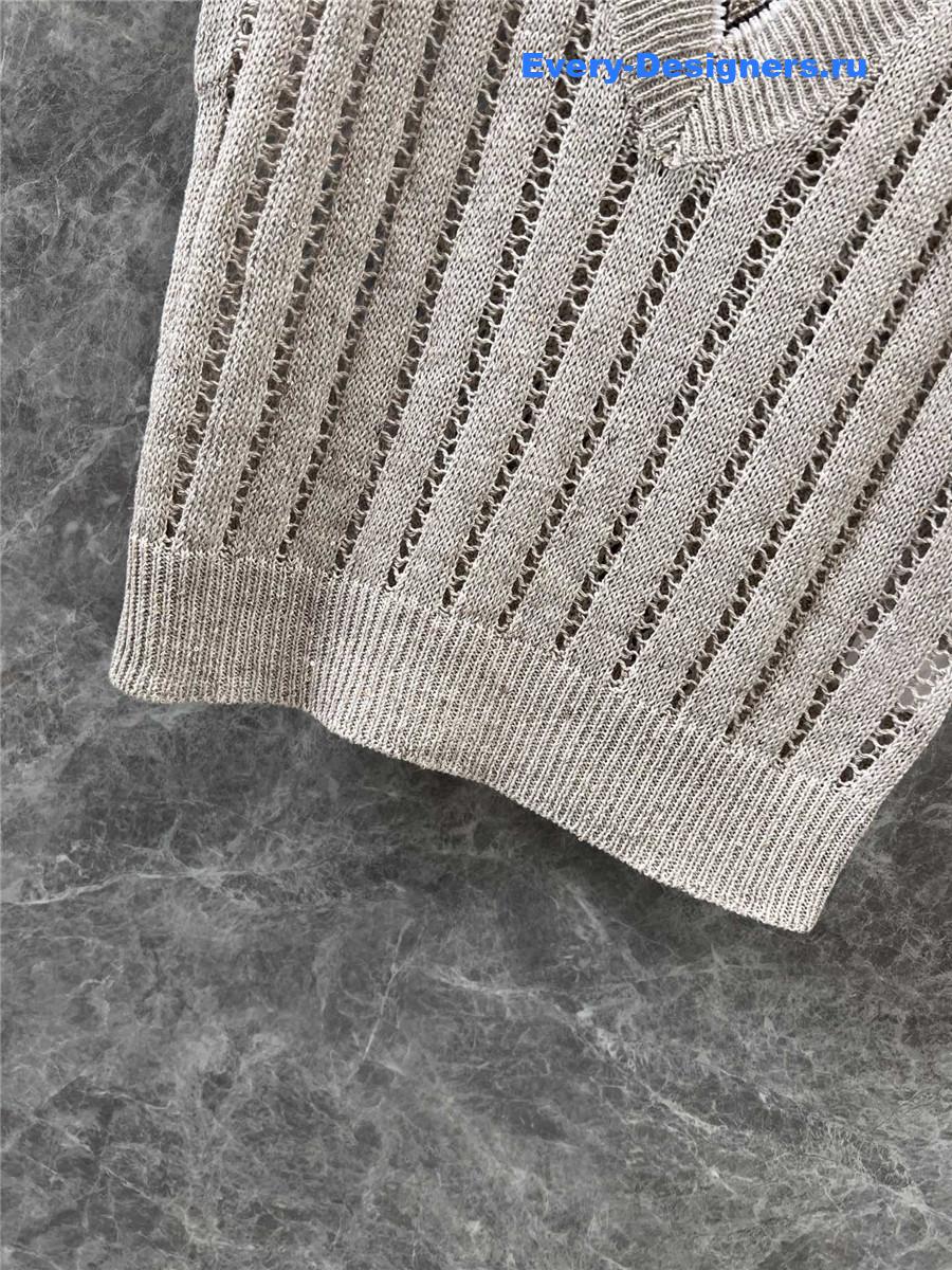 BC V-Neck Cap Sleeve Linen Blend Vest