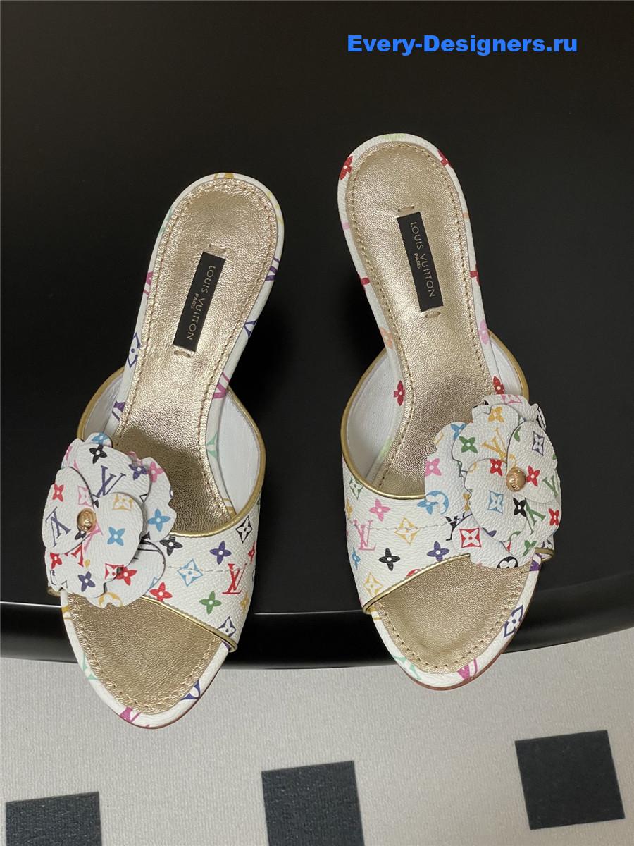 l0vis Vvtt0n lv x tm flower mules