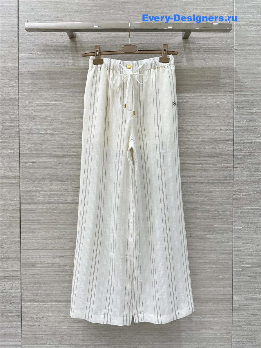 L0r0 P1ana linen-blend wide-leg pants