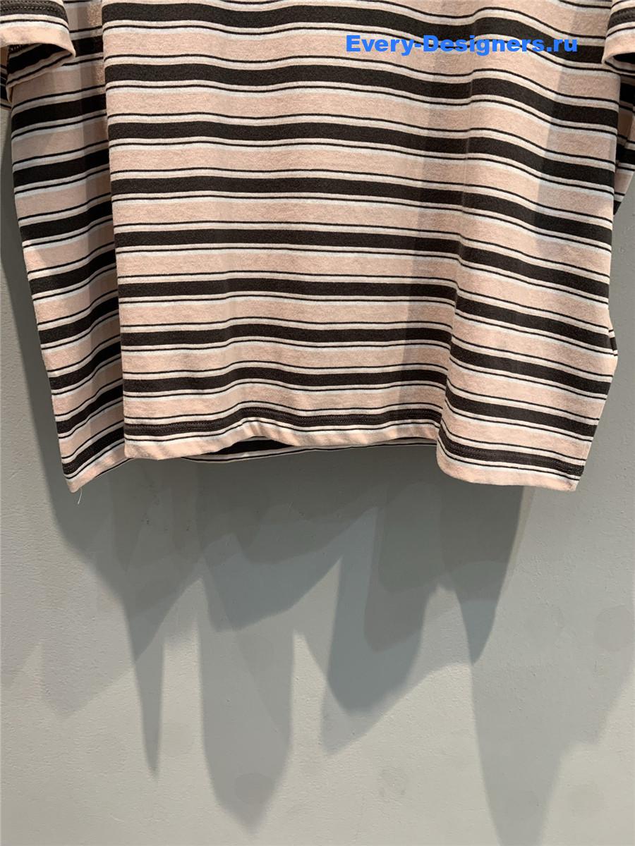 Pra*a cotton stripe t-shirt