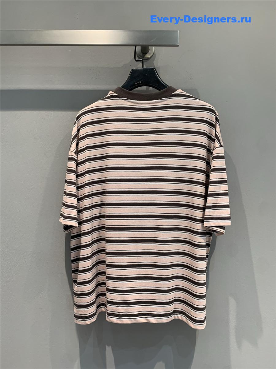 Pra*a cotton stripe t-shirt