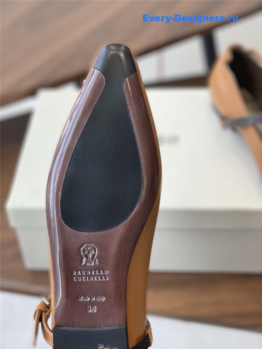 BC Brown Mary Jane Flats